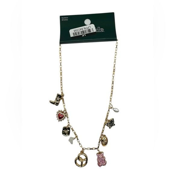 Wild Fable 16 inch necklace, gold tone NWT - Picture 3 of 4